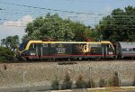 AMTK 606 with King Tut wrap on train 43 The Pennsylvanian